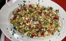 MEDITERRANEAN CHICKPEA SALAD