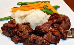 MARINATED STEAK TIPS